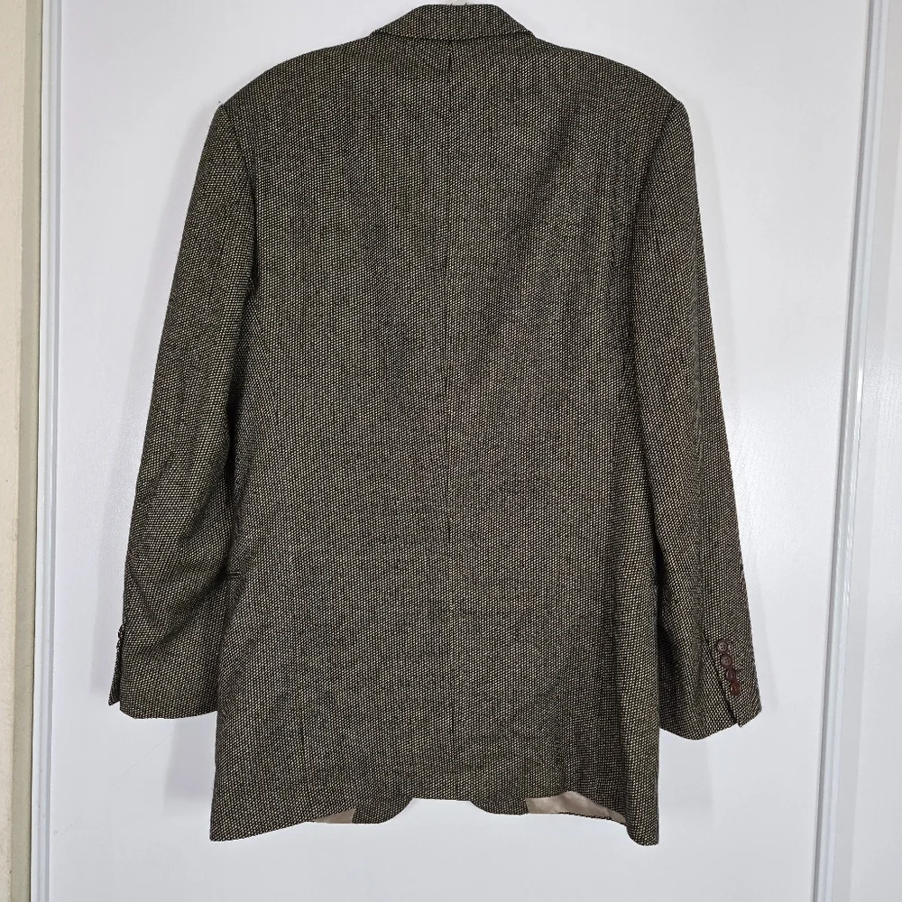 Vtg Hugo Boss Mens Sport‎ Coat 40T Einstein Cashmere Wool Suit Blazer Casual